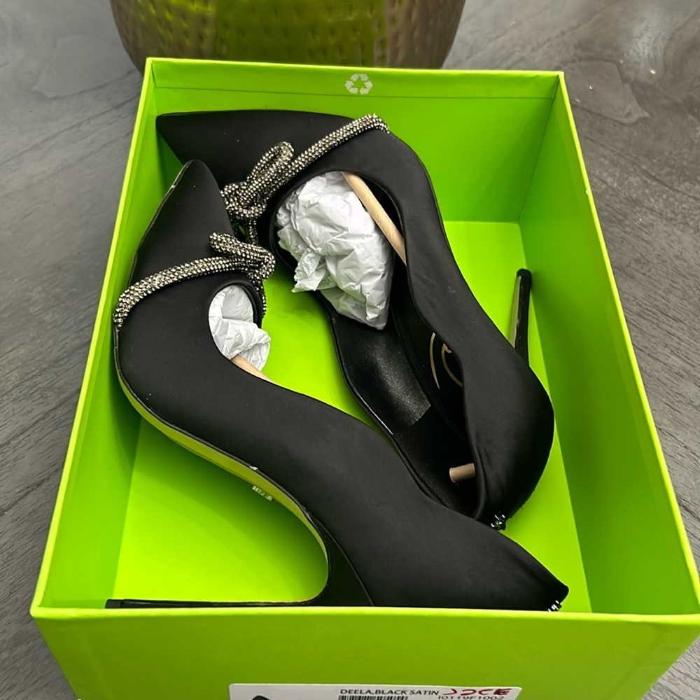 SAM EDELMAN  Deela Pointed Toe Heel Black - Picture 2 of 6